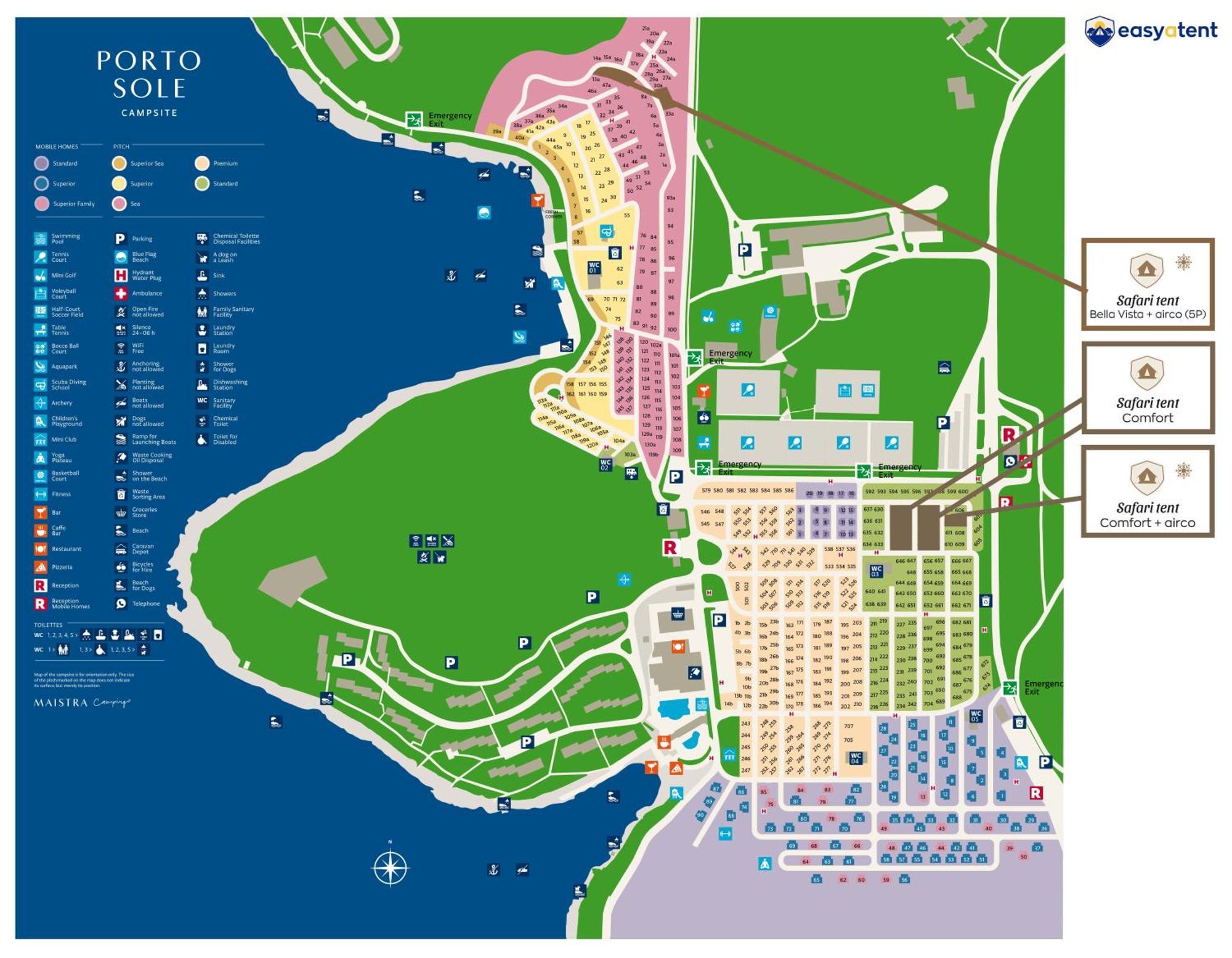 Easyatent Camping Porto Sole Врсар Экстерьер фото
